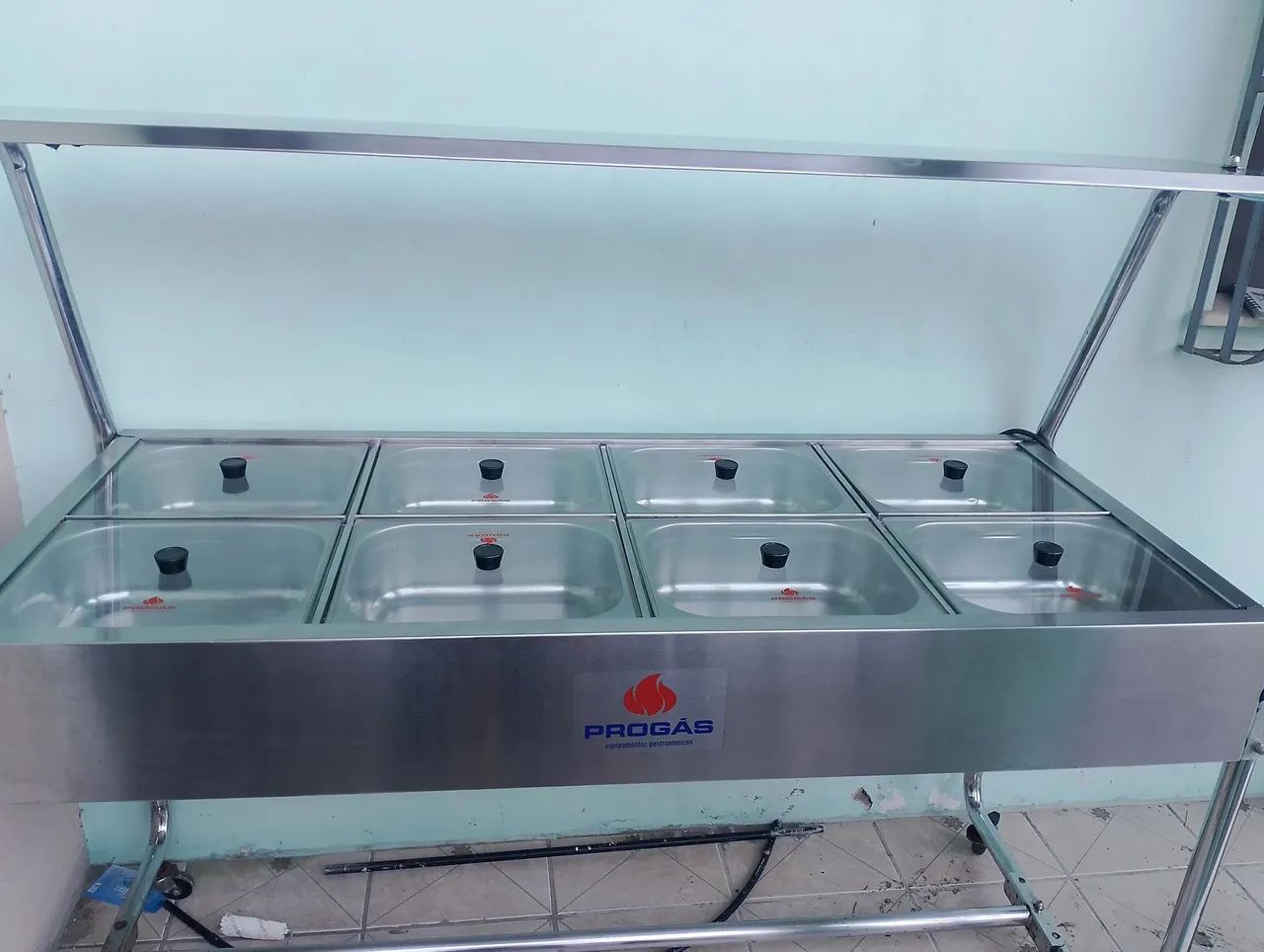 Buffet térmico de 8 cubas - Foto 4