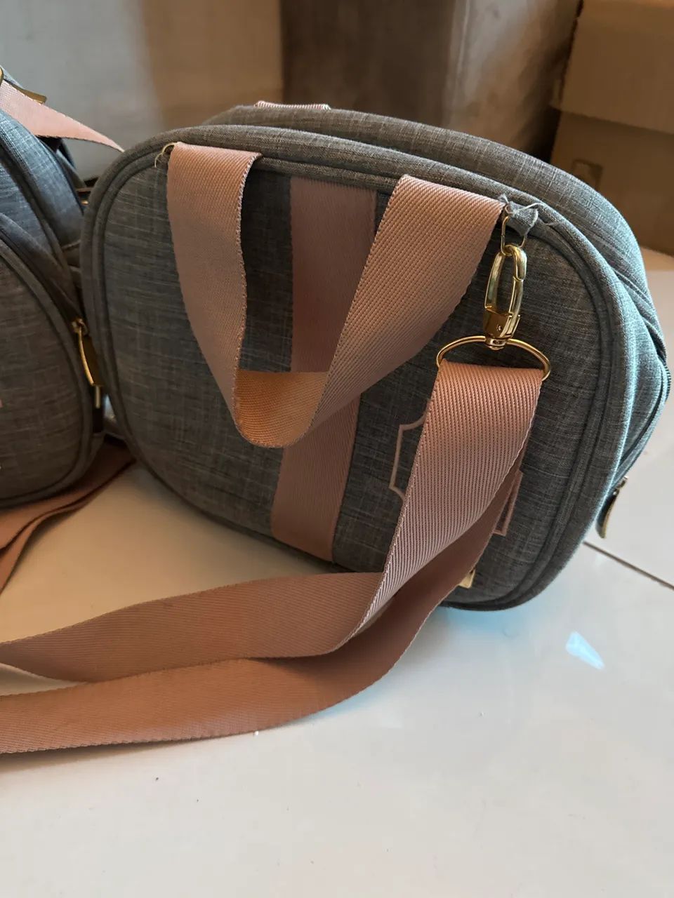 Kit 3 bolsas maternidade Tamanhos G M P premium SN - Foto 3
