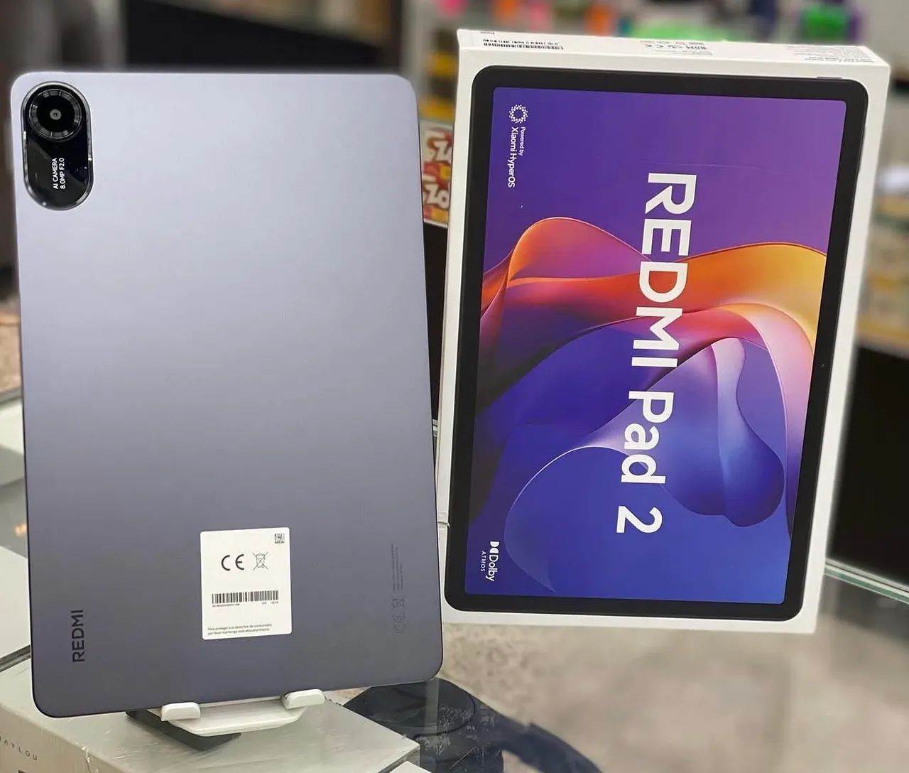Tablet Redmi Pad 2 256/08-Lacrado Capa + Película Brinde 