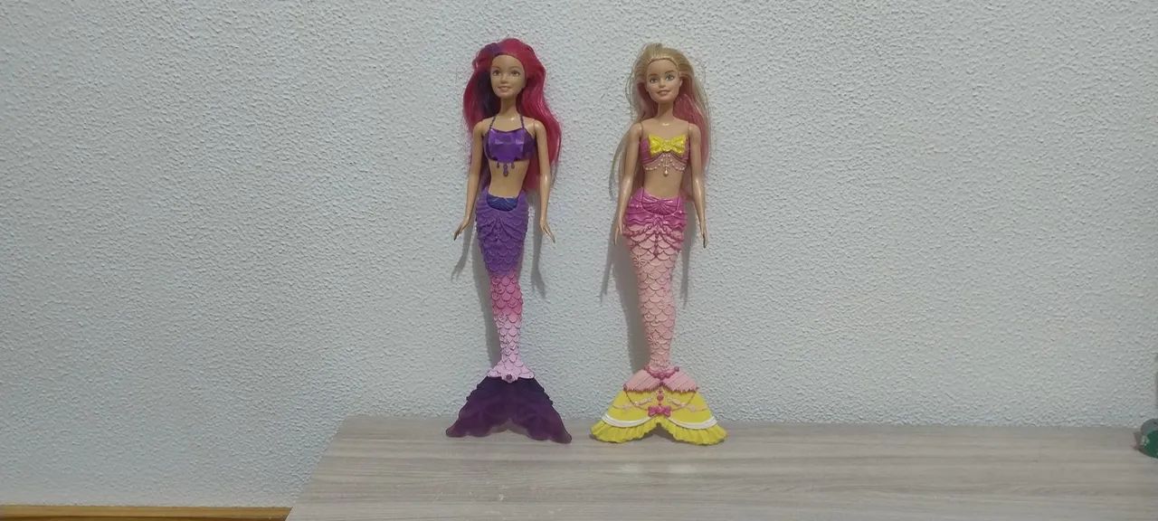 2 bonecas Barbie Dreamtopia Sereia