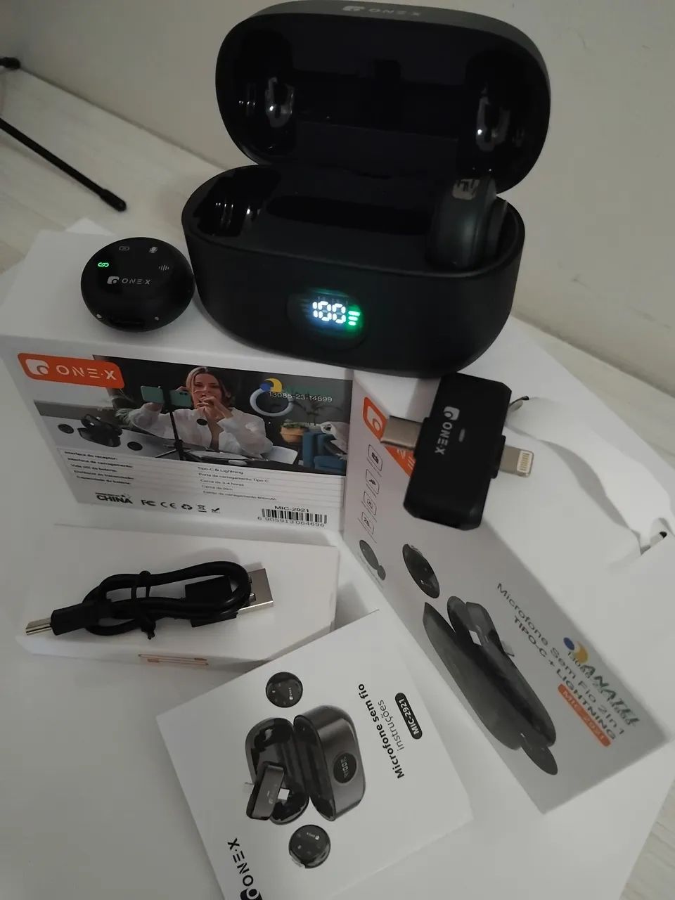 Microfone de Lapela