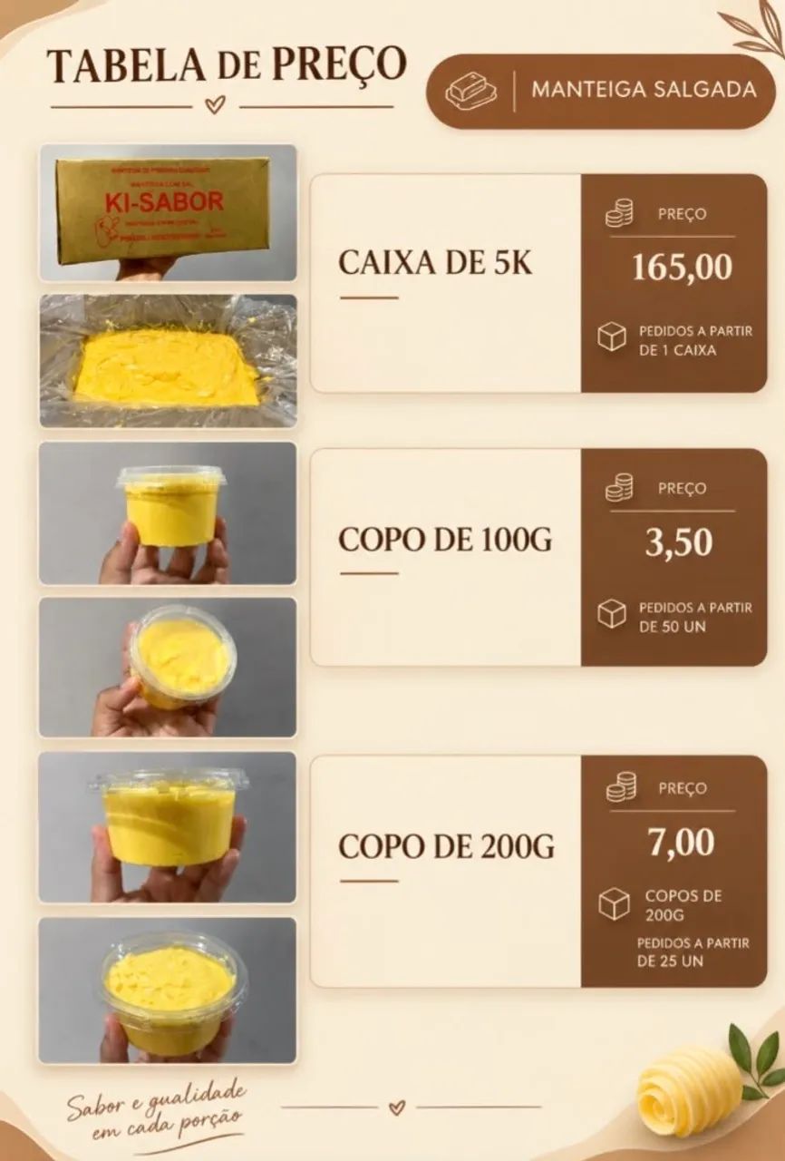 Manteiga salgada  - Foto 2