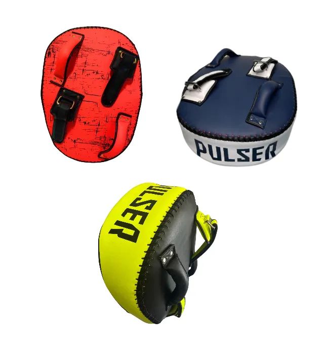 Almofada Impacto Curva Aparador Chute Escudao Muay Thai Pulser