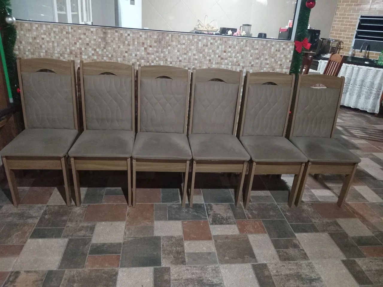 6 belíssimas cadeiras  - Foto 3