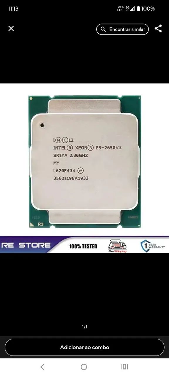 Placa x99 DDR4 soyo+ processador Xeon e52650 v3  - Foto 2