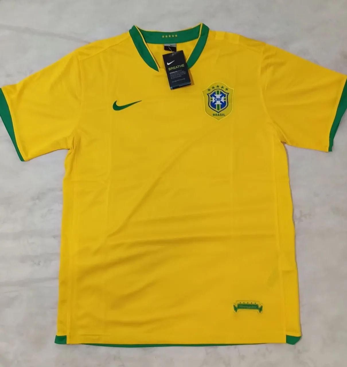 Camisa Brasil 2006 retrô 