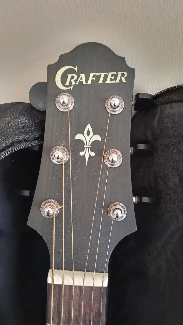 Violão elétrico folk Crafter  - Foto 2