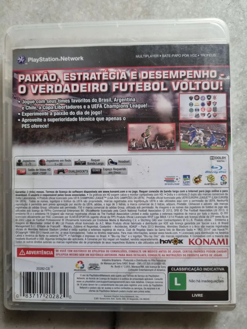 PES 2014 PS3 - Foto 2