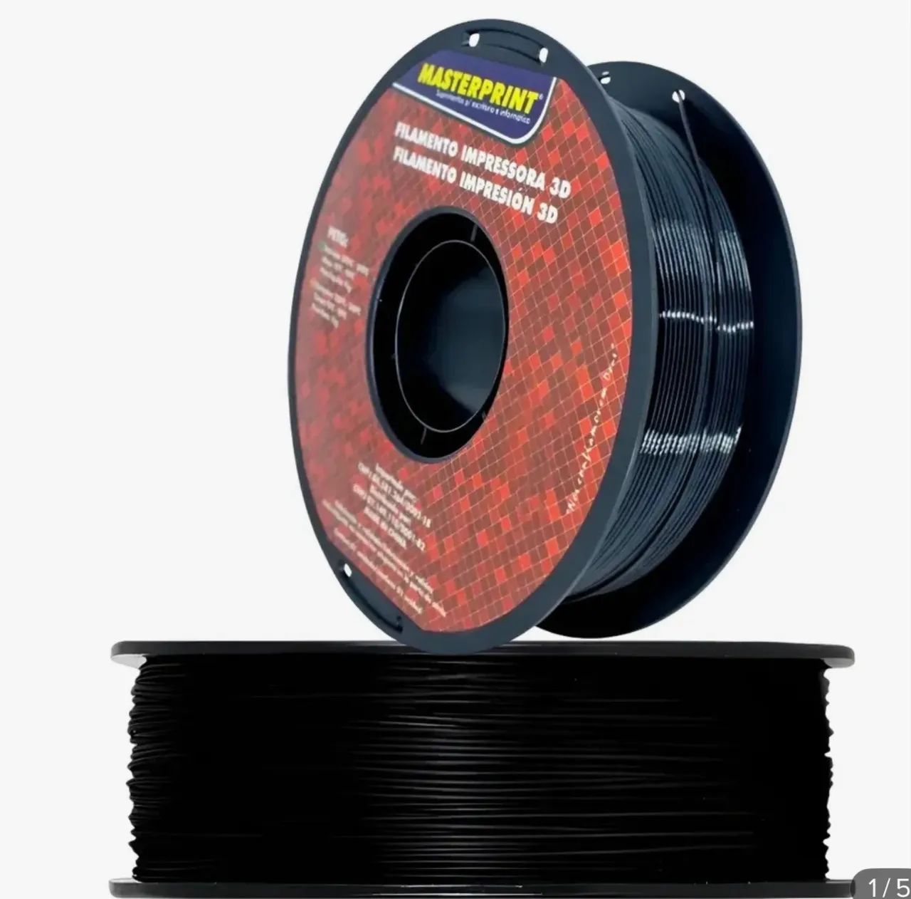 Filamento PETG  Preto e Branco MasterPrit