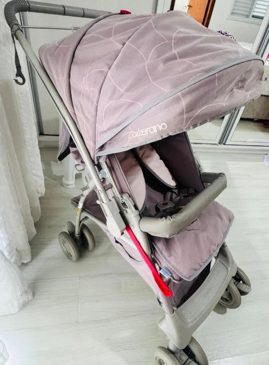 Carrinho de Bebê Galzerano com Bebe Conforto - Foto 2