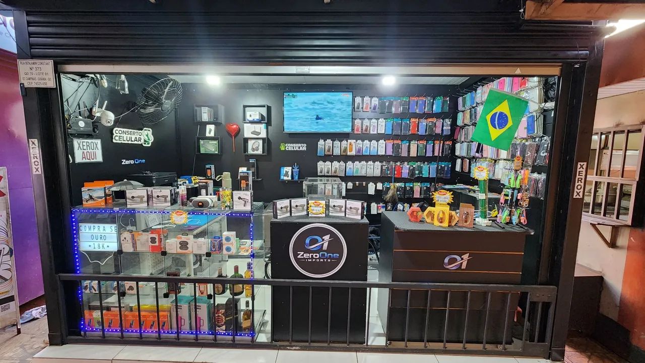 Vende loja completa de assistência e acessórios de celular!!!!