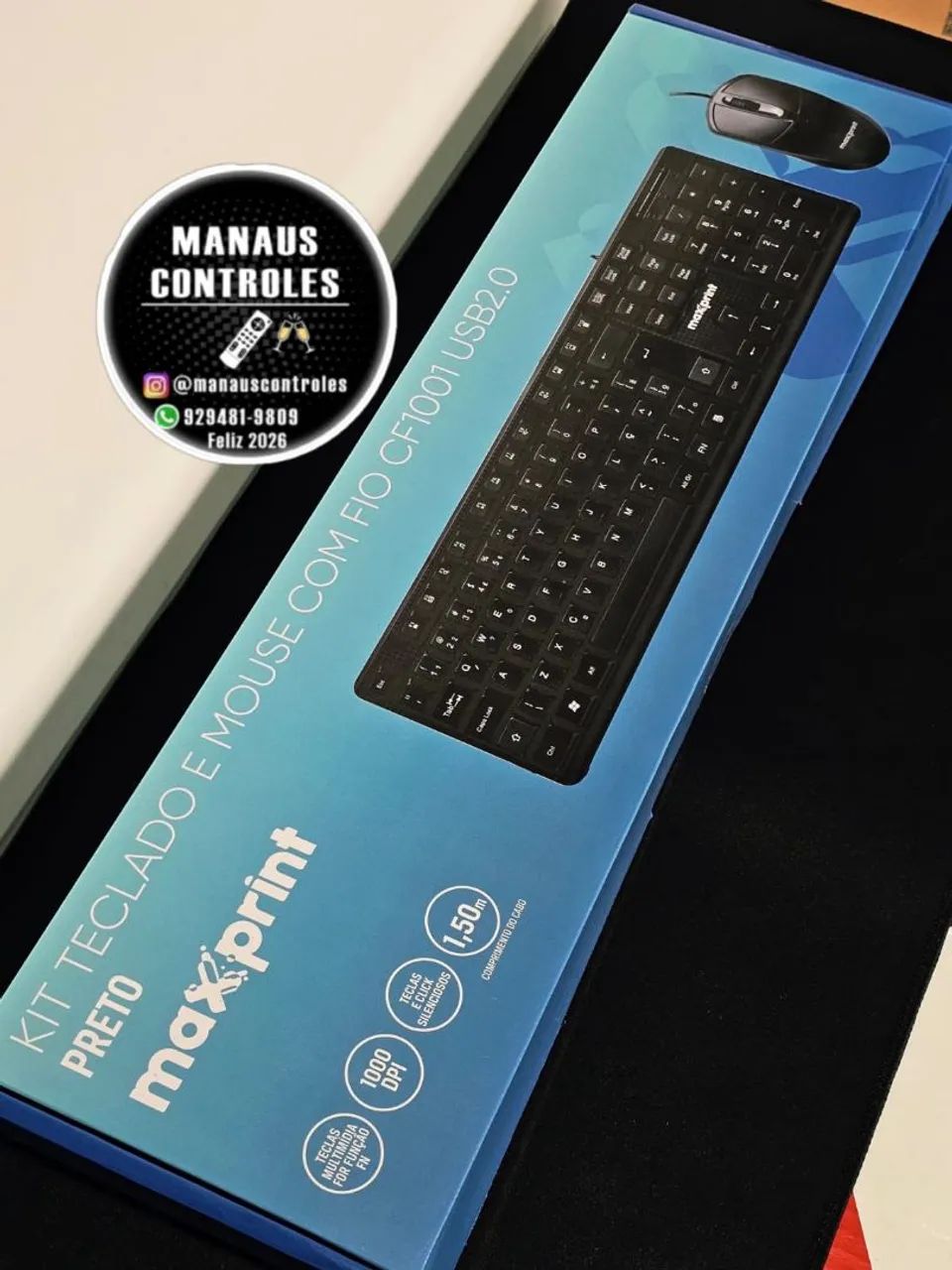 Teclado e mouse com fio promoção  - Foto 3