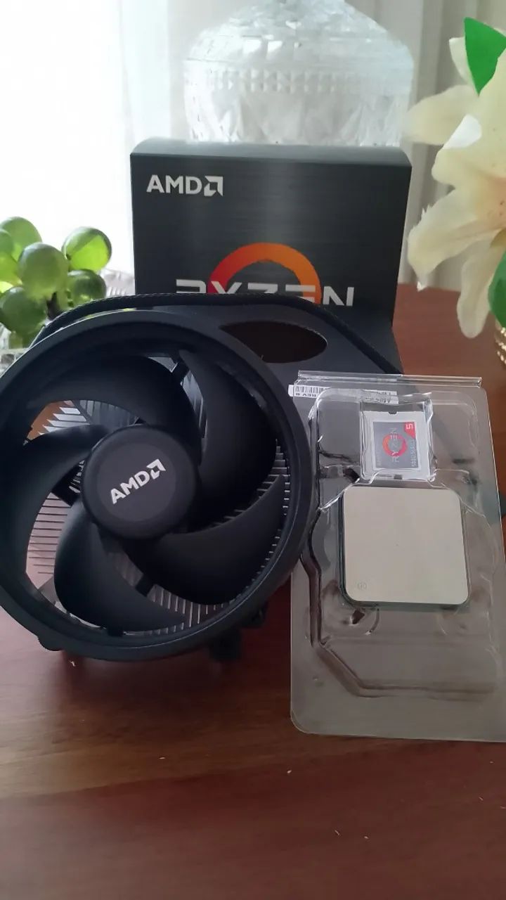 Processador Ryzen 5 3600 Com Cooler Original Novo - Foto 2