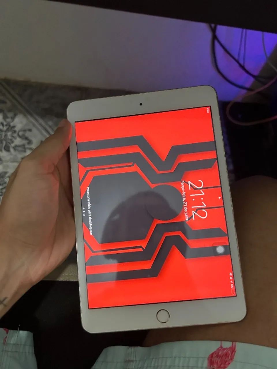 Ipad Mini 3 com caneta Touch