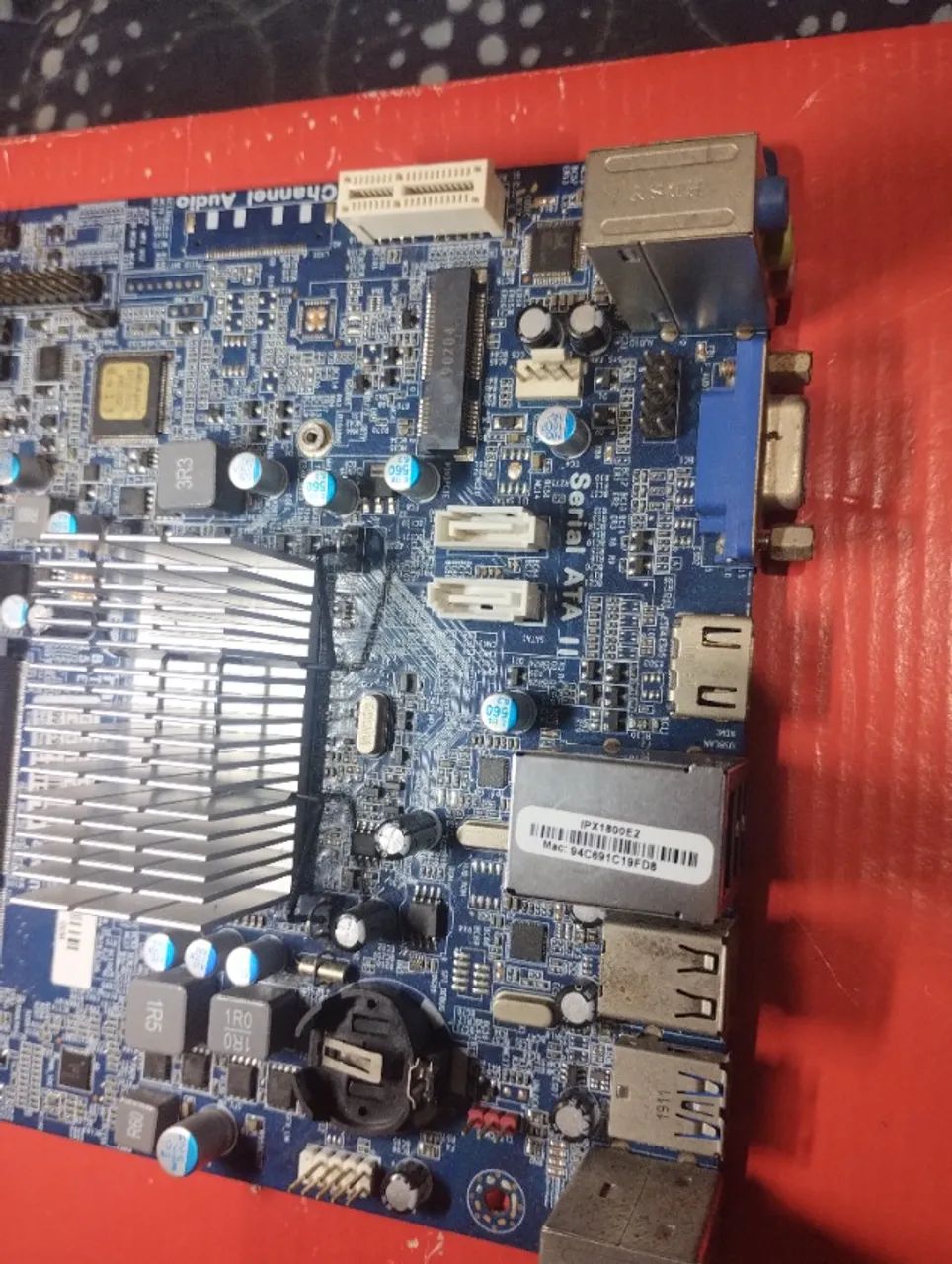 Placa Mãe Elgin / PCWARE IPX1800E2 (J1800) - Com Defeito / P/ Retirada de Peças - Foto 3