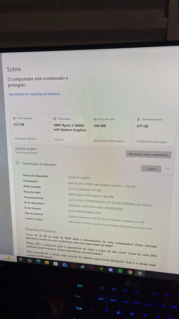pc gamer 32gb - Foto 4