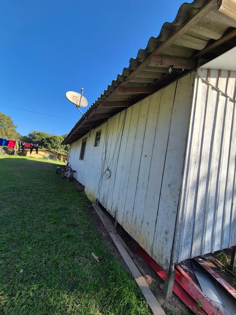 Casa para retirar do local
