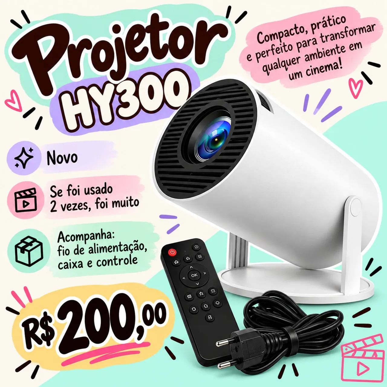 Projetor HY300