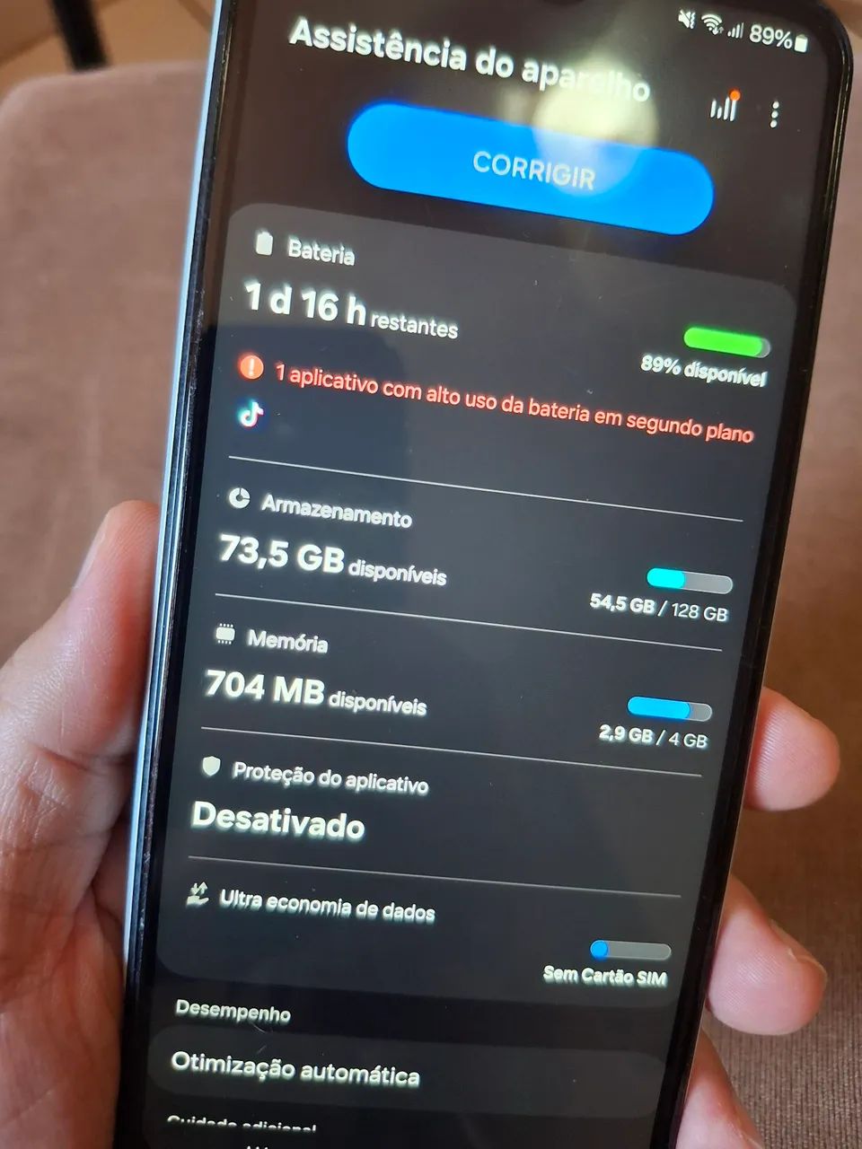 Smartphone Galaxy M13 128GB 4GB RAM - Foto 4