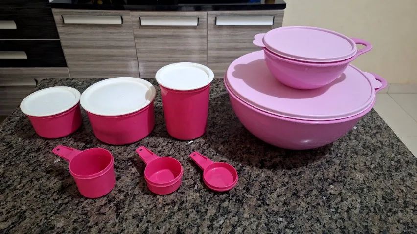 JOGO TUPPERWARE EM PERFEITO ESTADO  - Foto 2