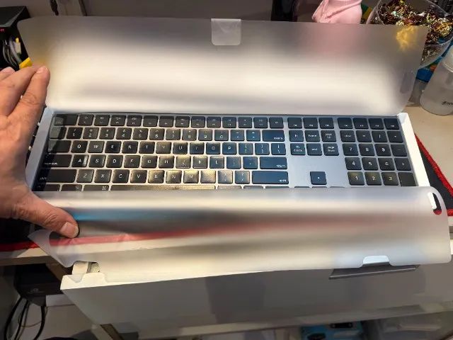Magic Keyboard With Numeric Keypad Space Gray A1843 - Foto 4