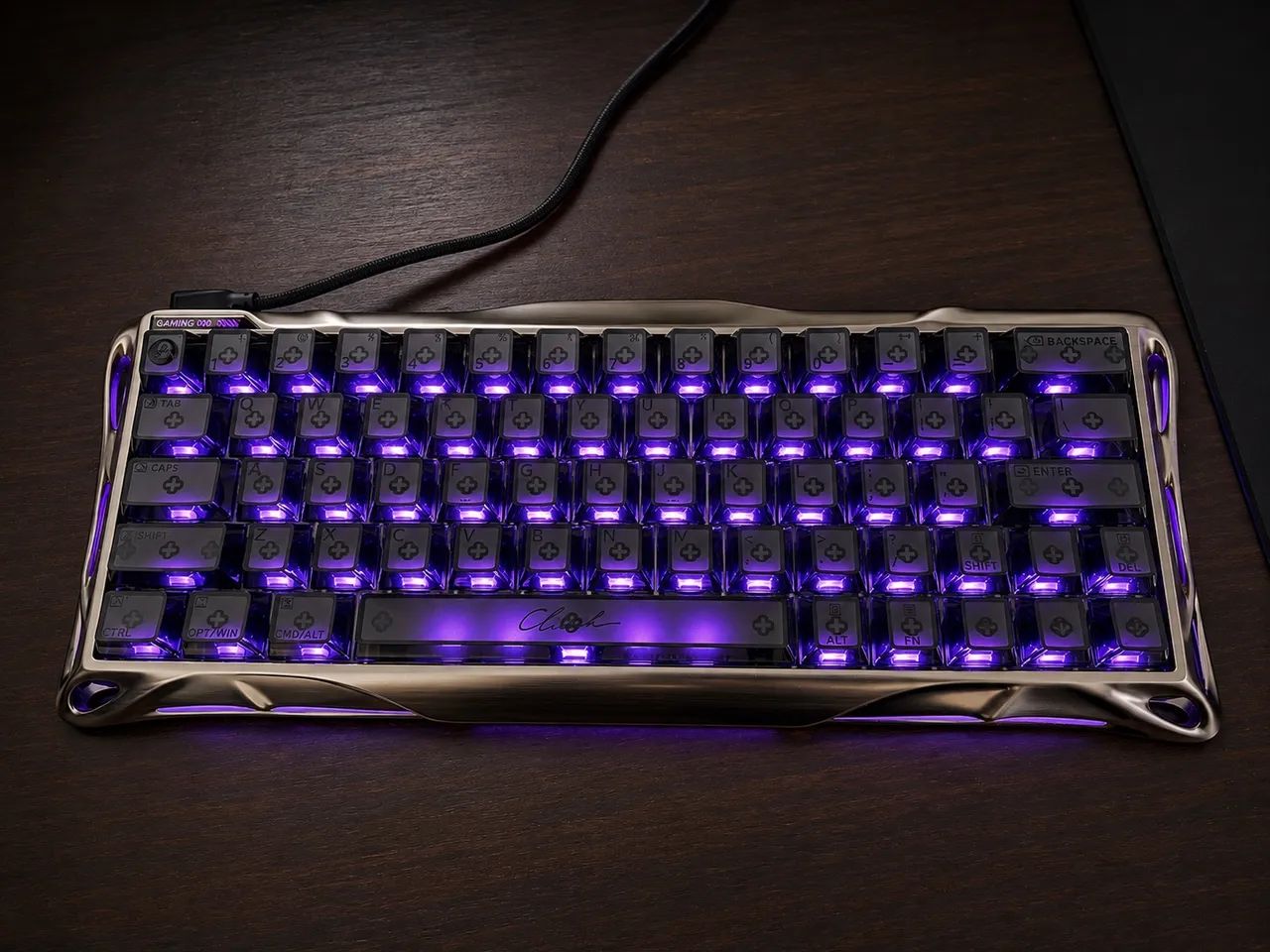 Teclado Gravastar Mercury V60 Pro - Com Caixa + Acessórios - Foto 2