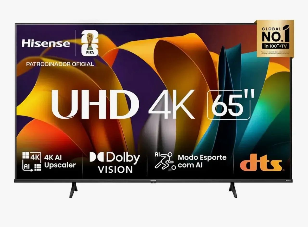 Vendo TV Hisense Smart Tv Uhd 4k Dled 65 Polegadas