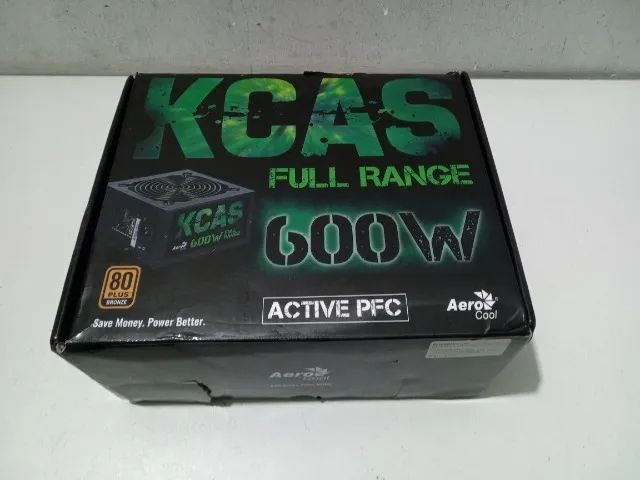 Fonte Aeorcool Kcas 600 Real 80 plus bronze