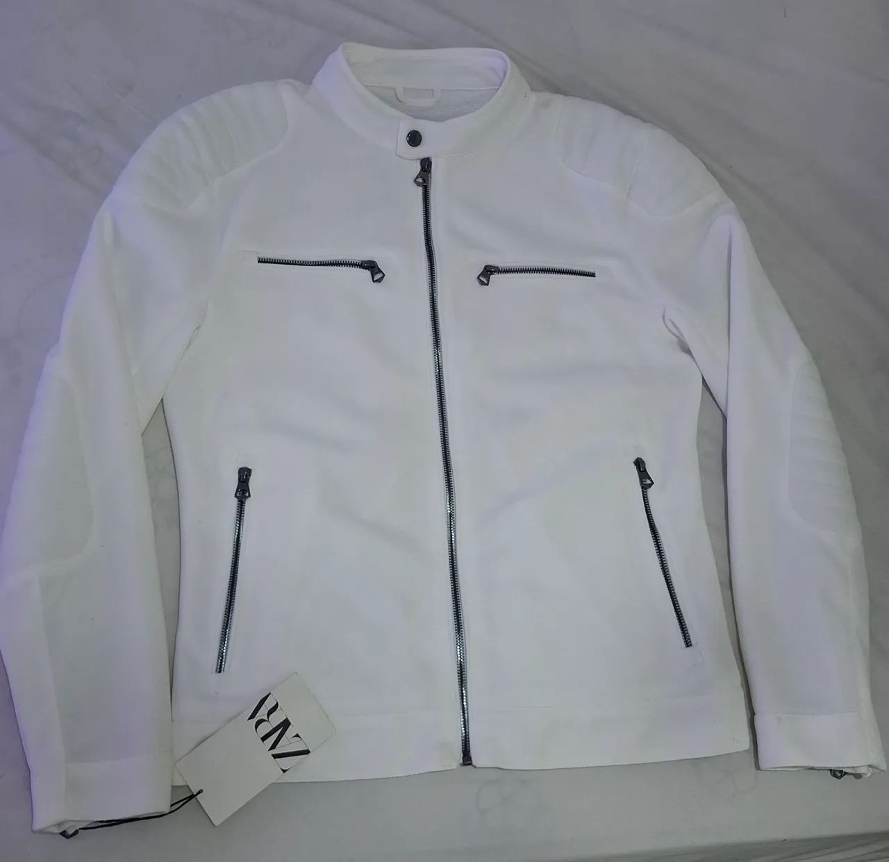 Jaqueta Branca Zara