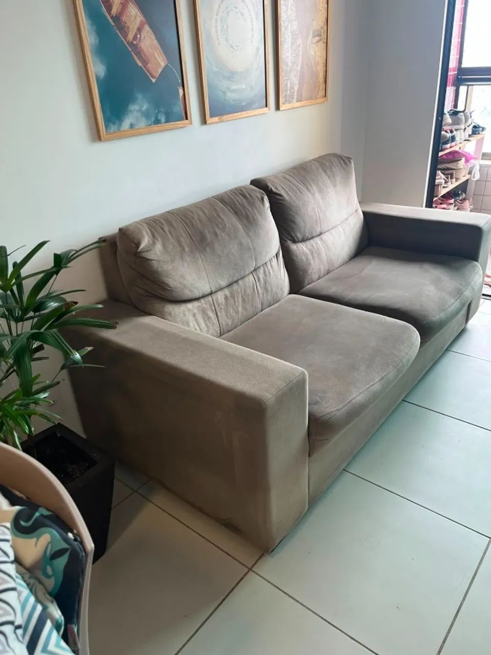 sofá 3 lugares - Foto 2