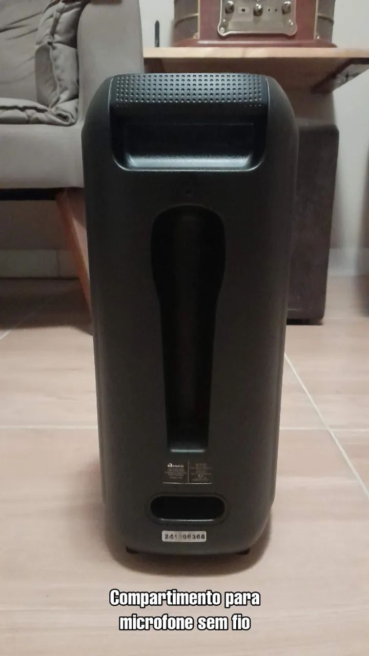 CAIXA DE SOM AMPLIFICADA TRC CT120 - Foto 5