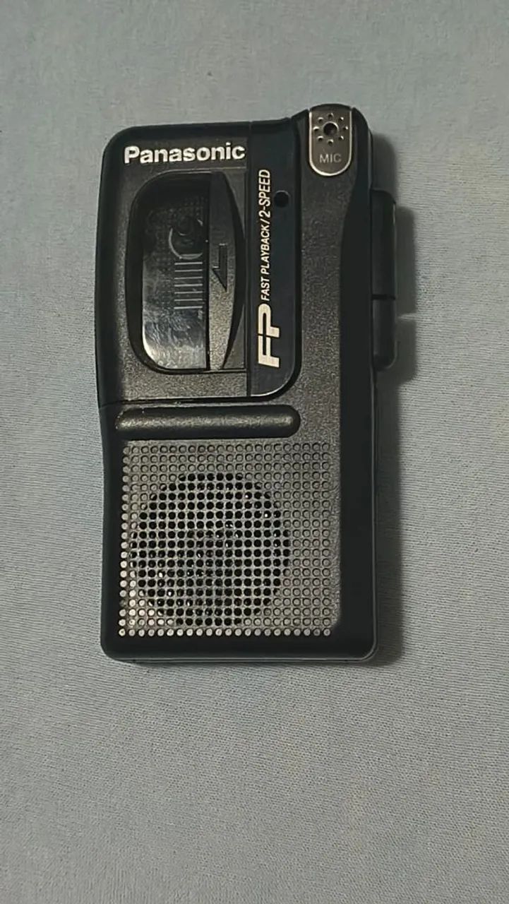 Micro gravador  Panasonic FP fast playback 