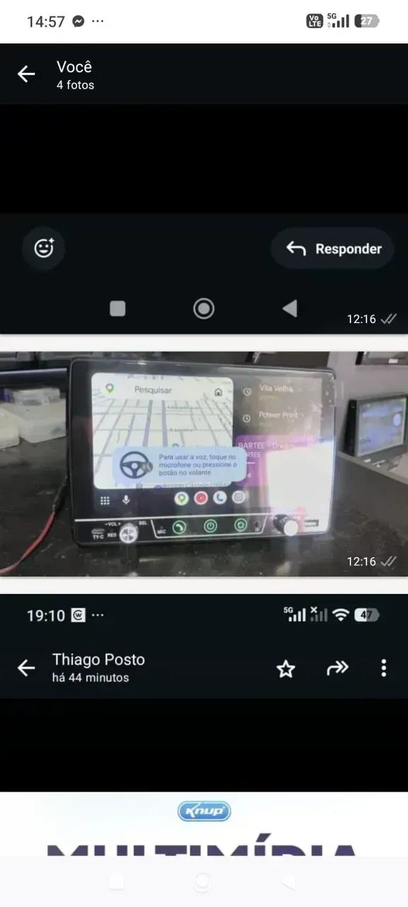 Multimídia 9 polegadas 1 Din .carplay Android auto sem fio.serve seu carro ,,