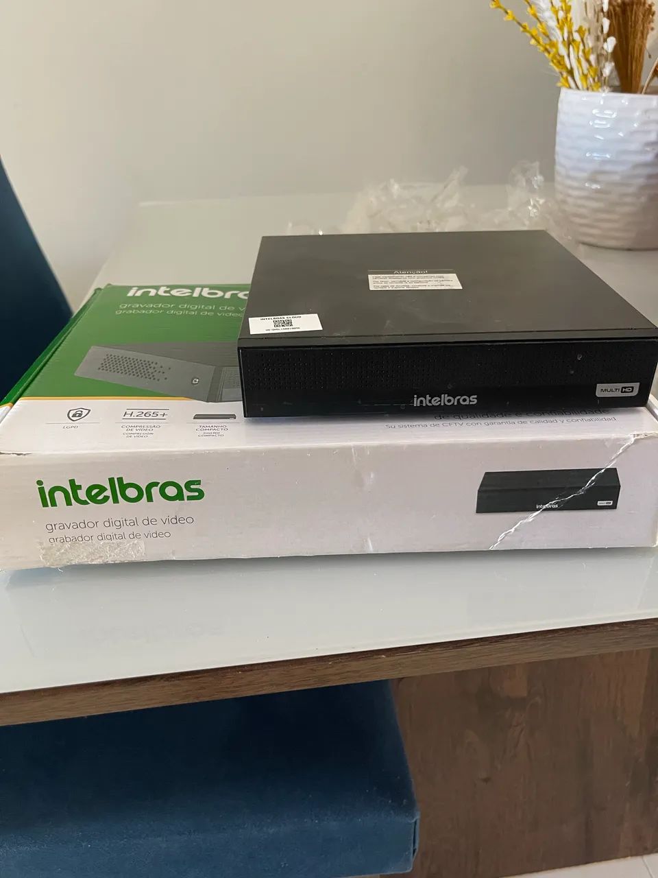 DVR Intelbras Multi HD 8 Canais - Com Caixa Original R$ 300,00 - Foto 3