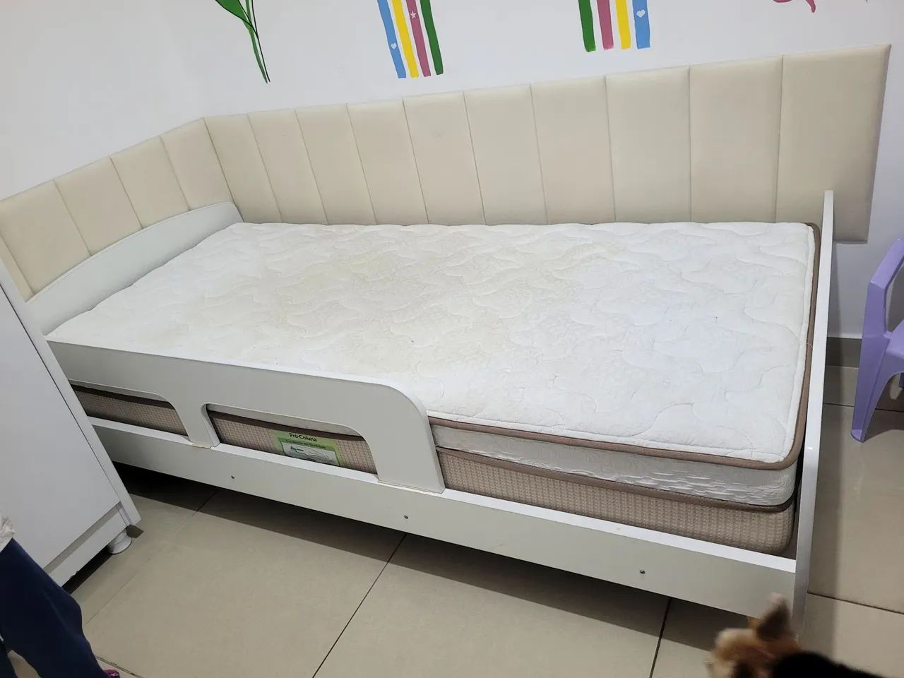 Cama de solteiro + colchão ecopremium - Foto 3
