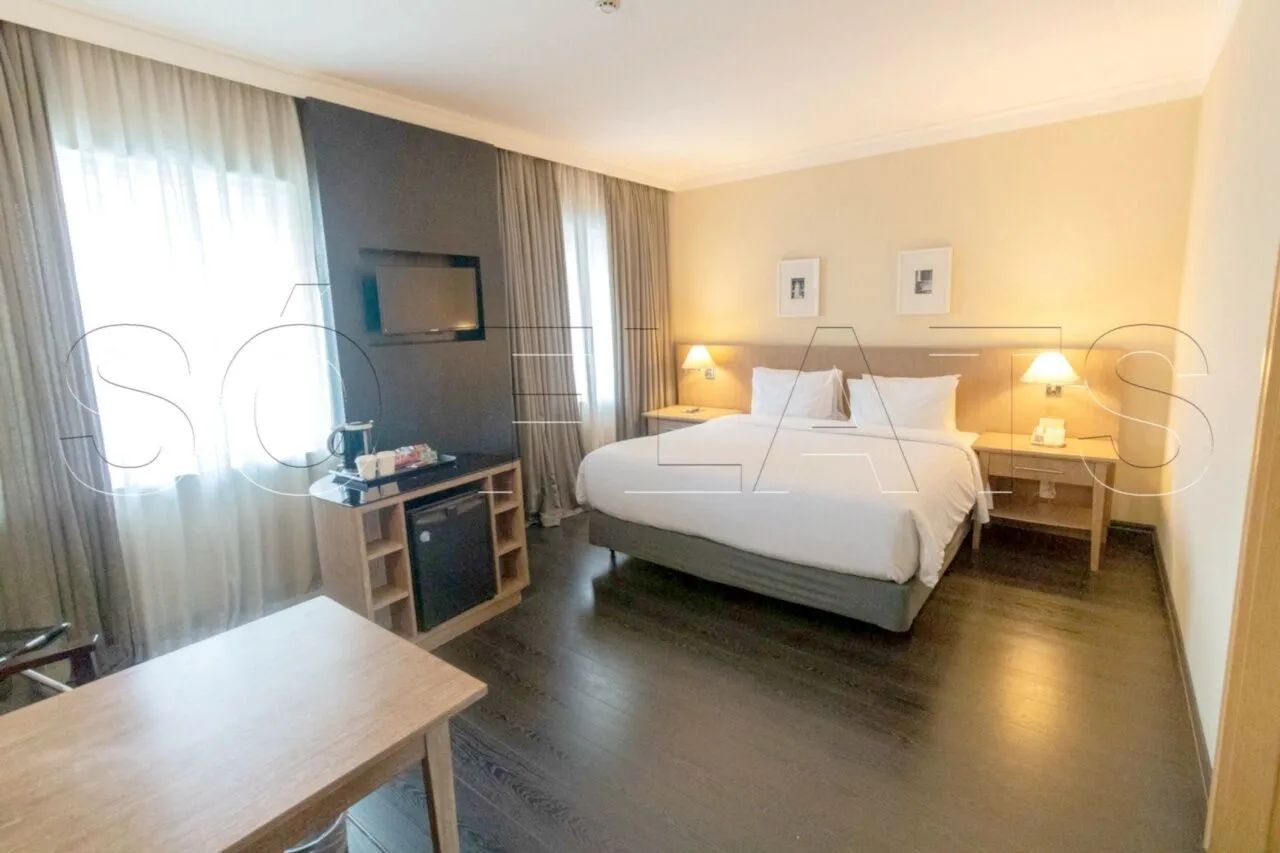 Flat Radisson Berrini para locação com 29m² e 1 dormitório e 1 vaga de garagem.
