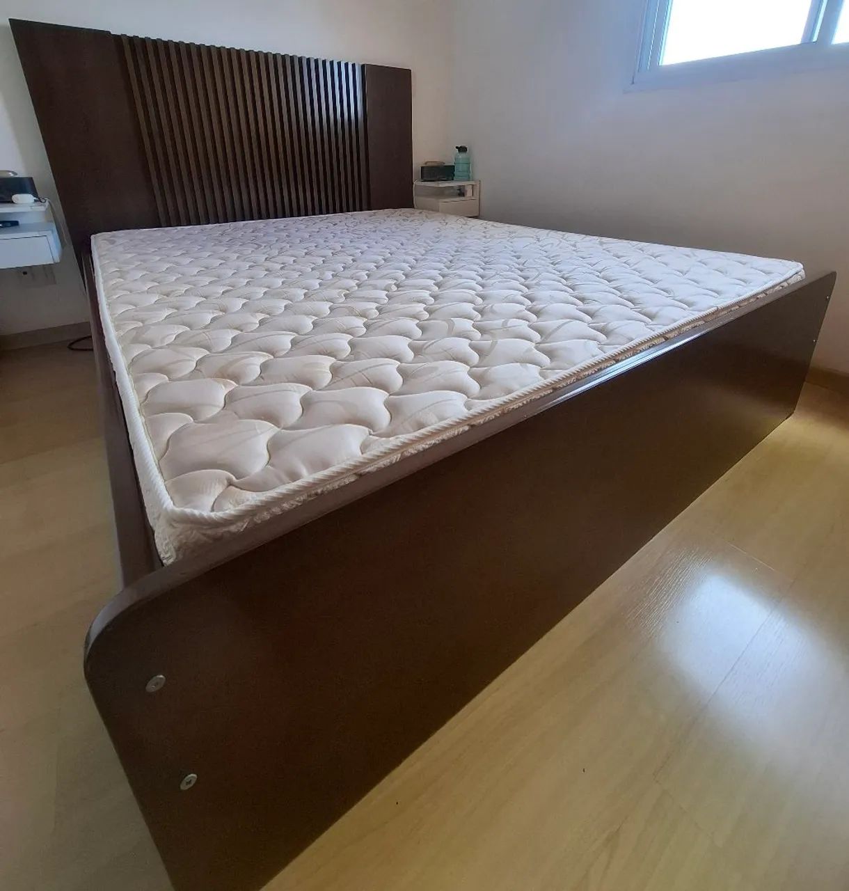 Cama Queen madeira maciça  - Foto 5