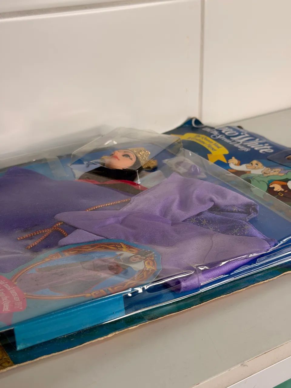 Máscara e fantasia - playset branca de neve (rainha má) - Foto 5