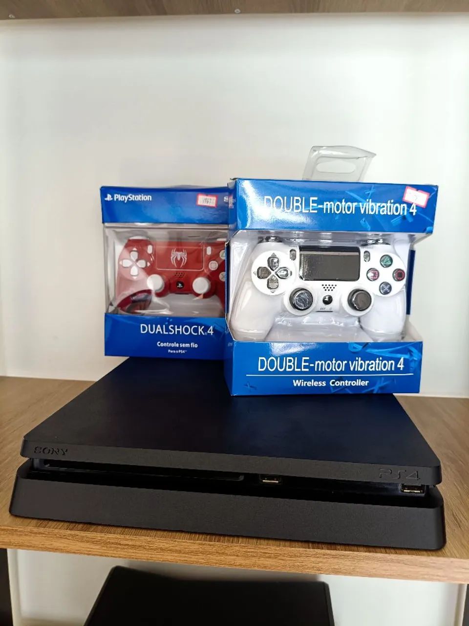 Ps4 slim 1tb 2 controle de acompanhamento 