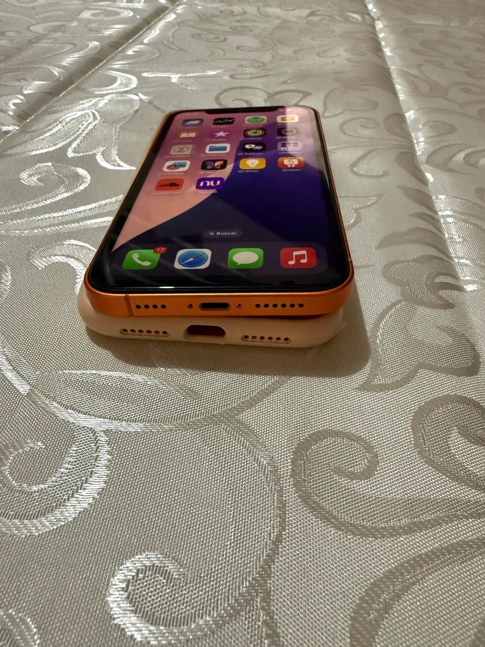 iPhone XR 64GB | Carcaça Estilo 17 Pro | Face ID + NFC OK - Foto 3