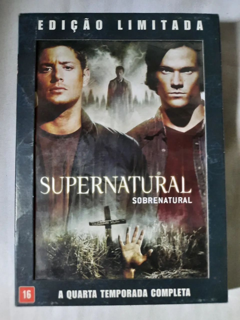 VENDO! FRETE GRÁTIS! DVD Boxset Sobrenatural - Supernatural 4ª Temporada Completa (Origina