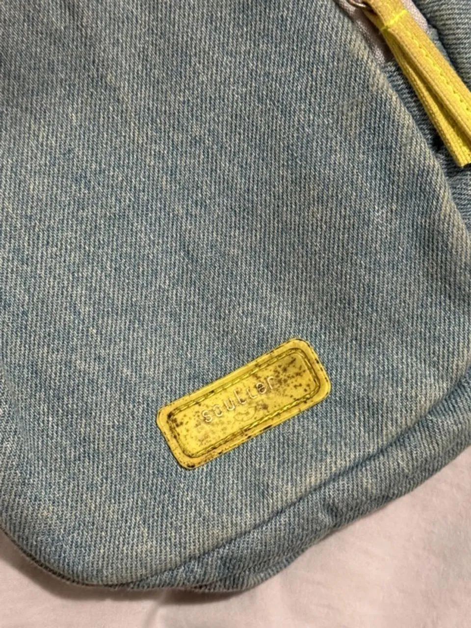 Bolsa média jeans "Soulier" - Foto 2