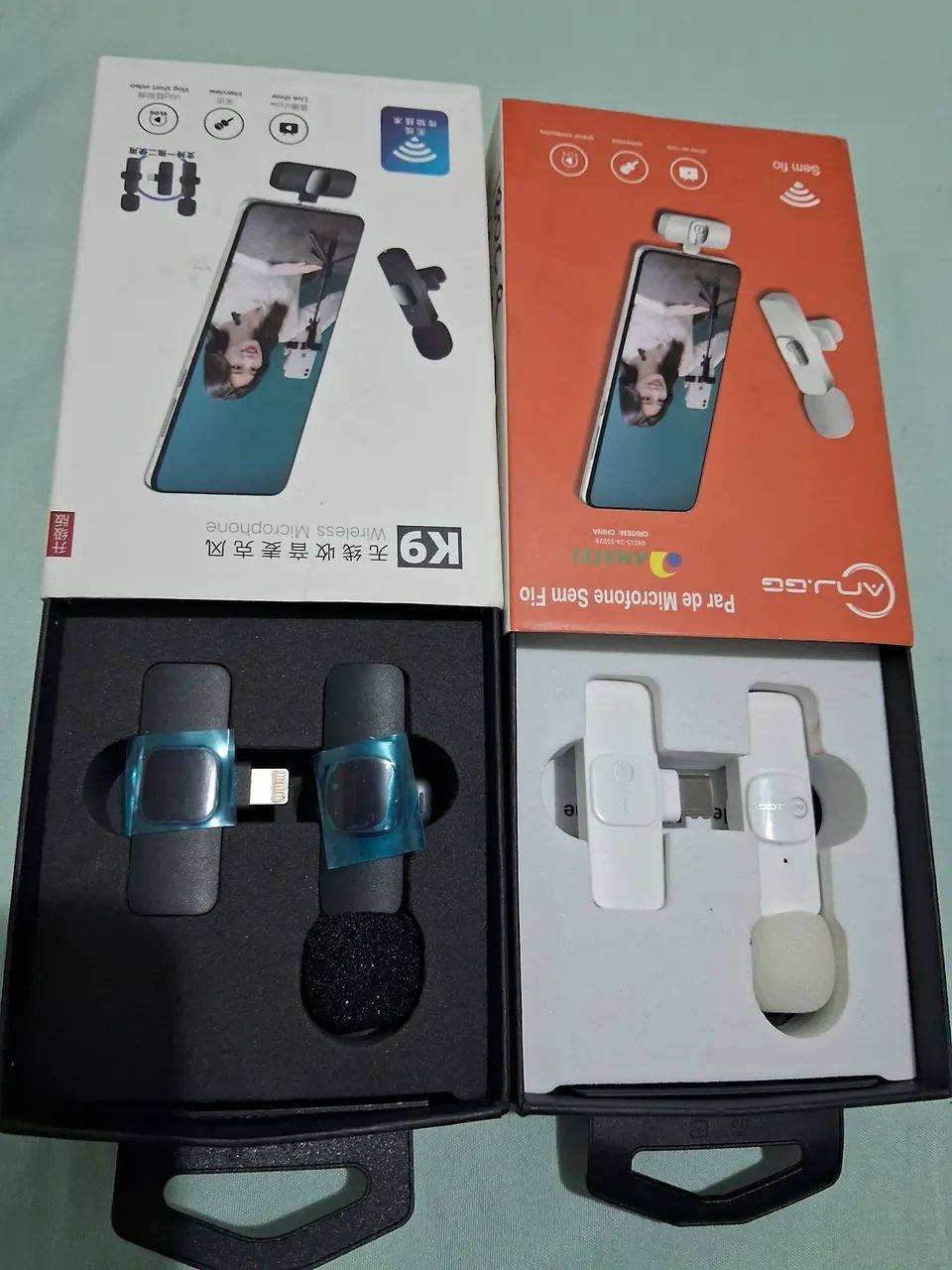 Kit 2 fone pra Live. 