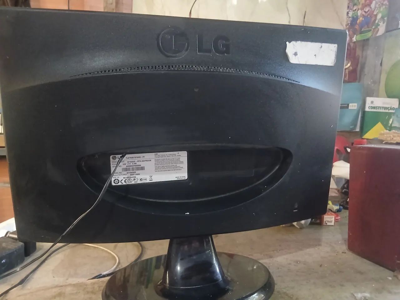 Monitor pra computador LG 20 polegadas com defeito - Foto 2