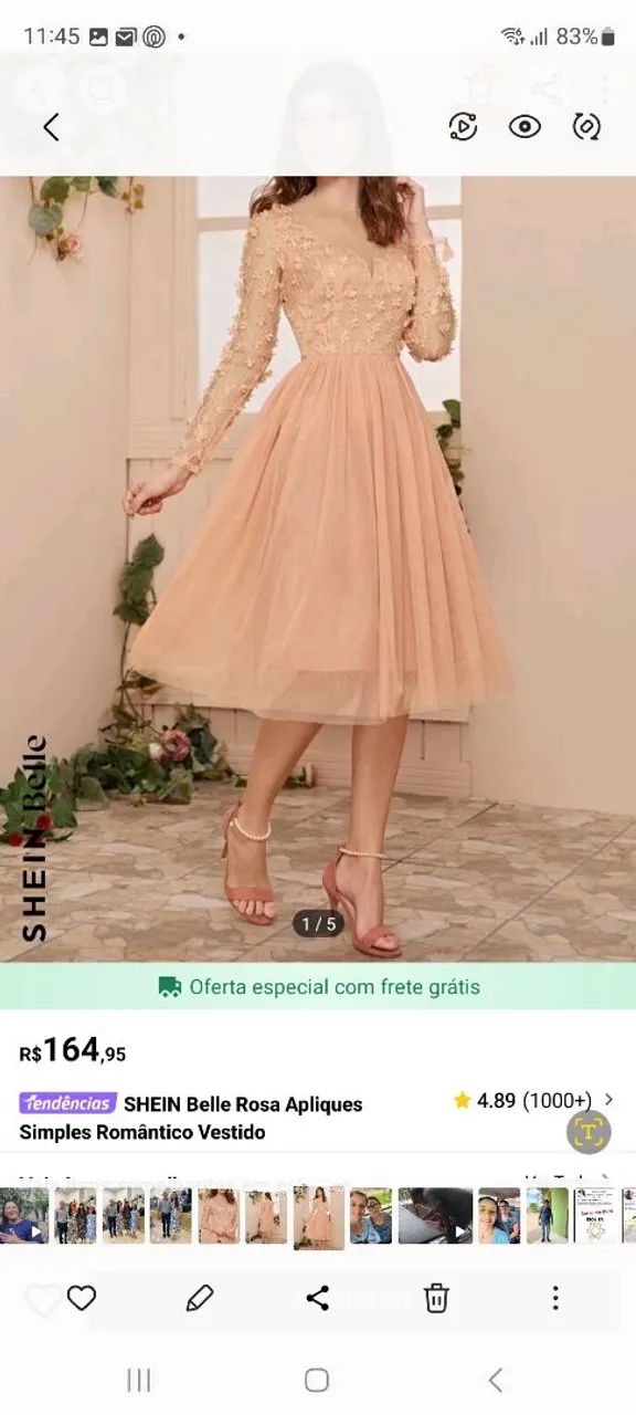 Vestido juvenil tule - Foto 2