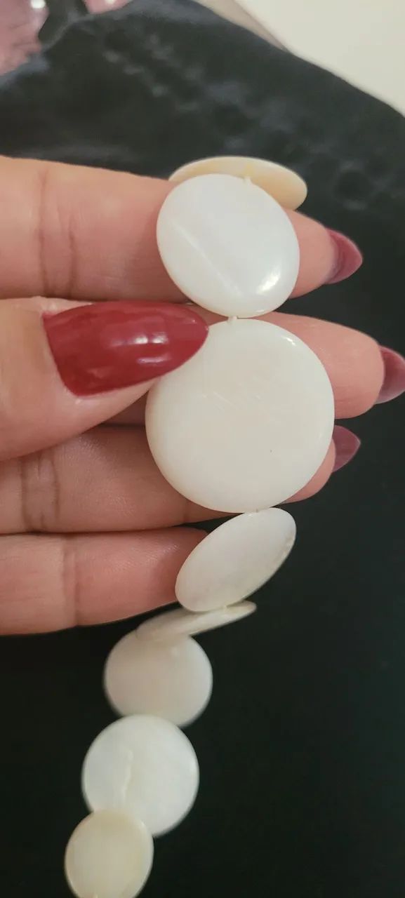 Pulseira madrepérola branca 