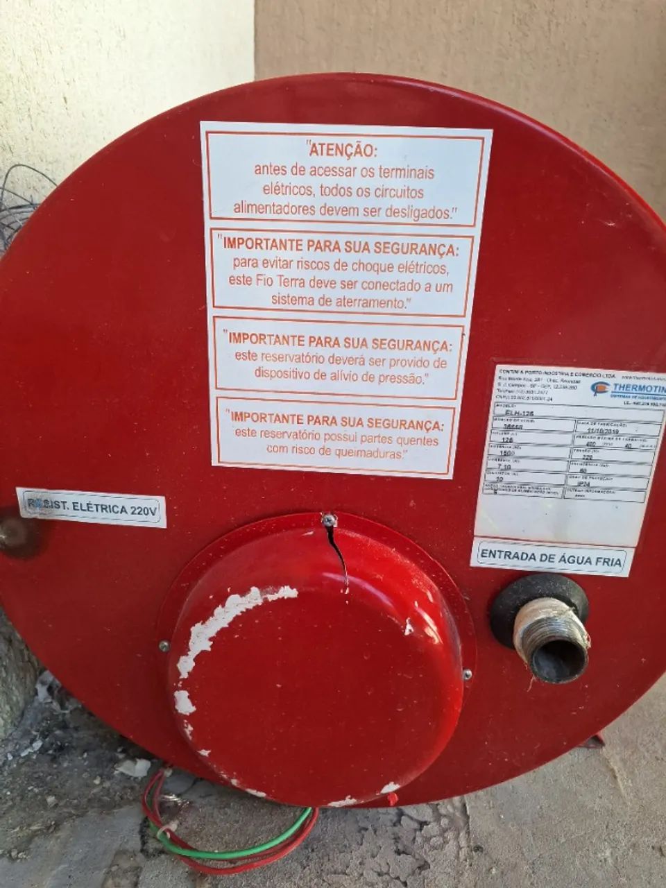 Boiler Thermotini aquecimento e armazenamento de agua quente. Venda  - Foto 2