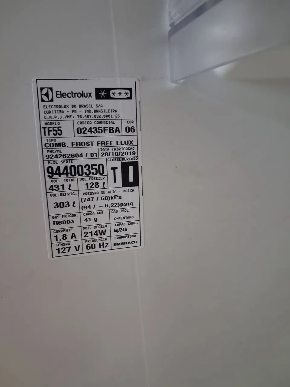 Geladeira Electrolux TF55 - Foto 4
