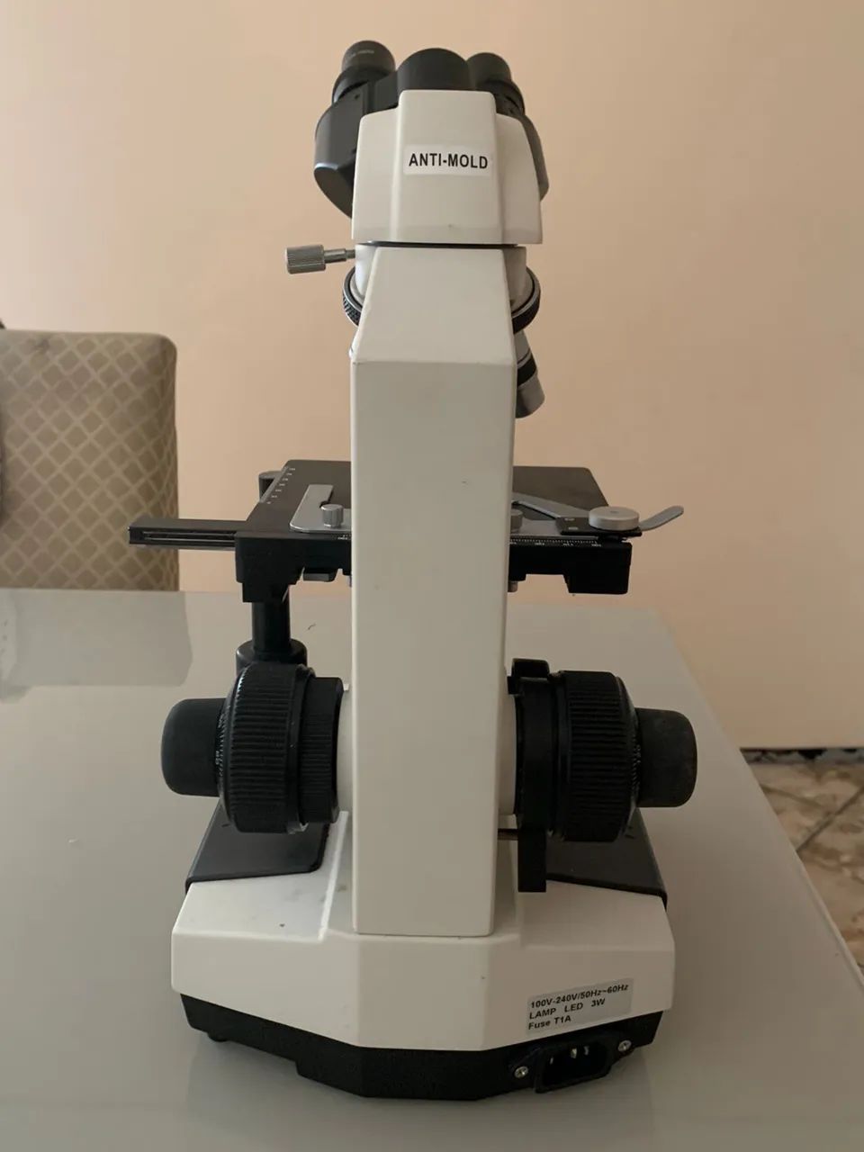 Microscópio óptico 