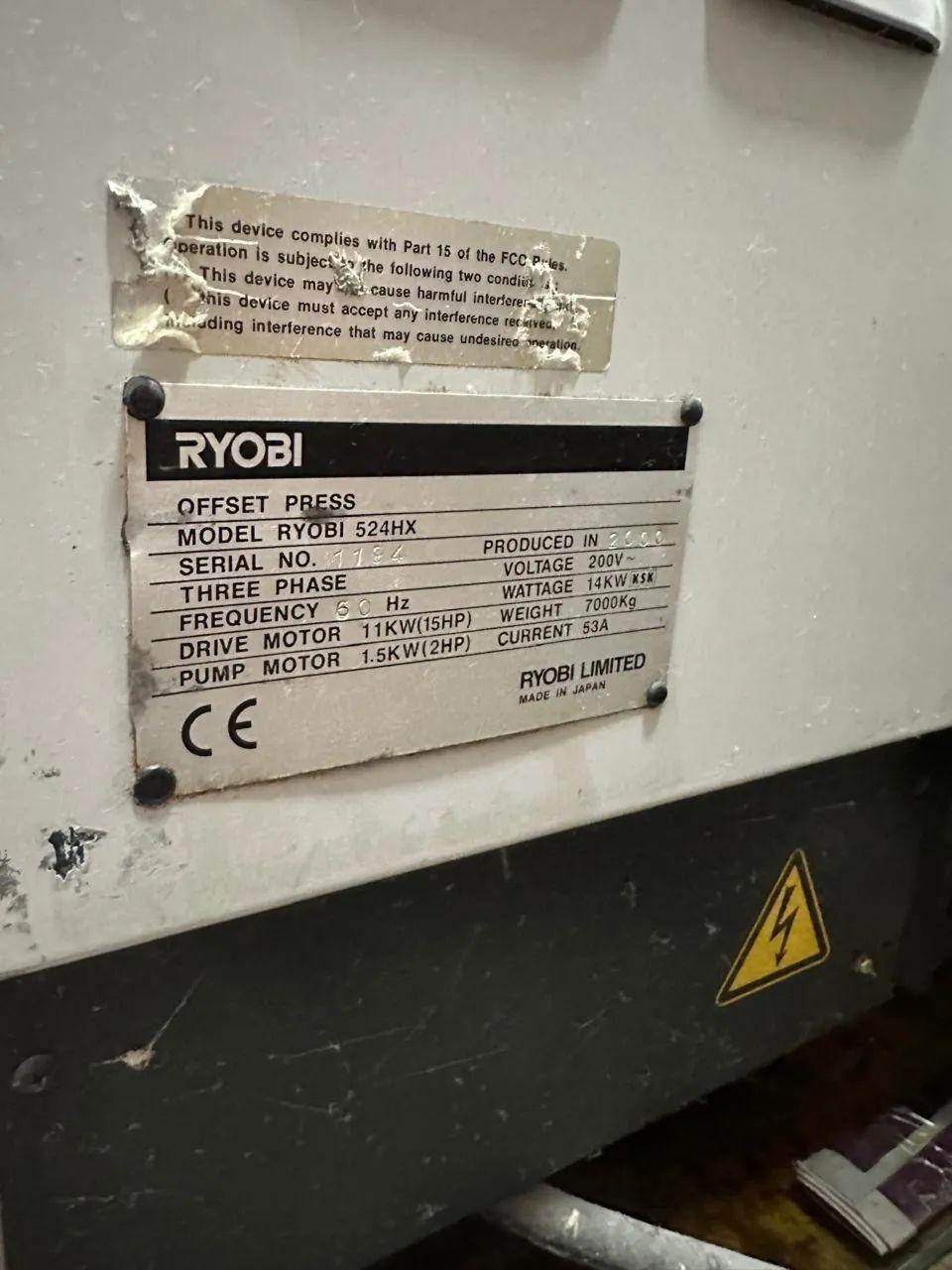 OFFSET RYOBI 524Hx